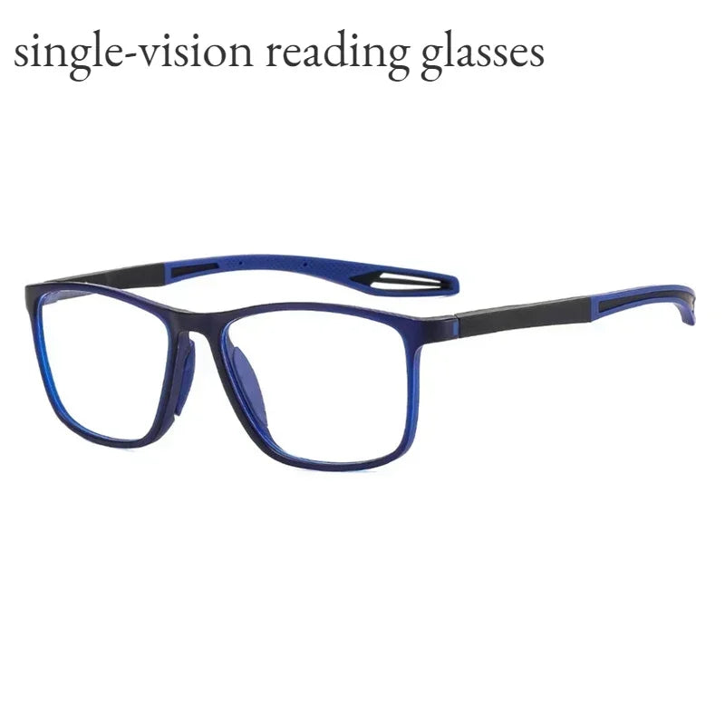 Photochromic TR90 Anti-blue Light Multifocal Reading Glasses New Progressive Near Far Eyewear Men Women Sports Eyeglasses
