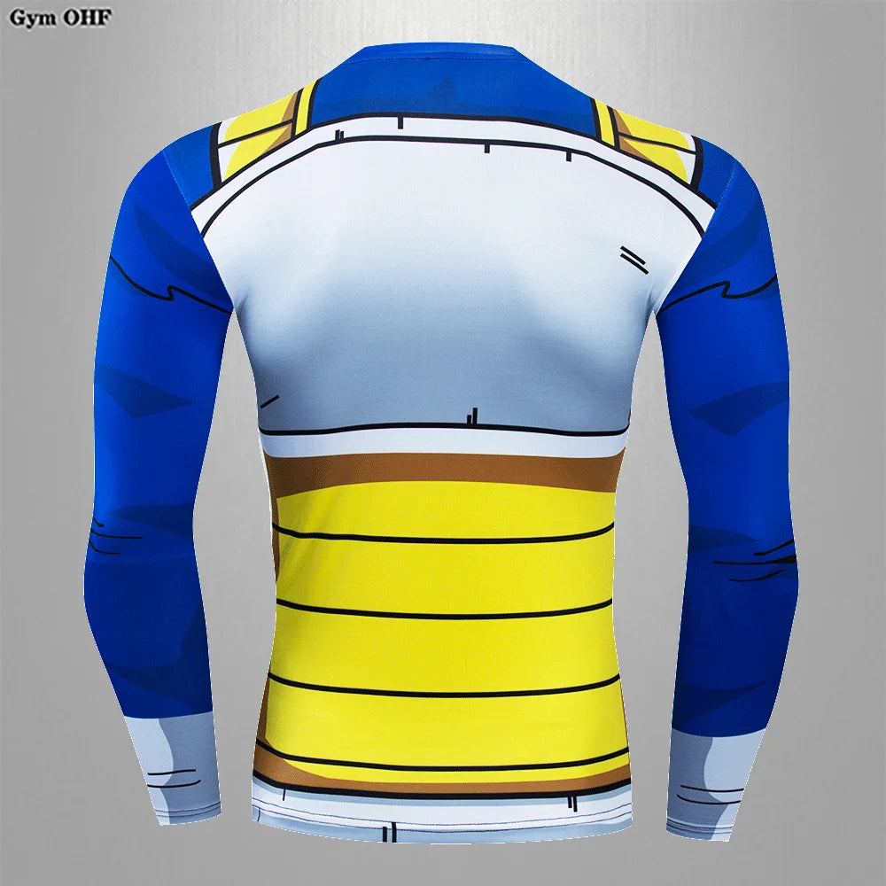 MMA Rashguard Jiu Jitsu Bjj T-Shirt Men Compression Shirts Quick Dry Gym Running Sports Tops Tee Boxing Jersey Mens T Shirt