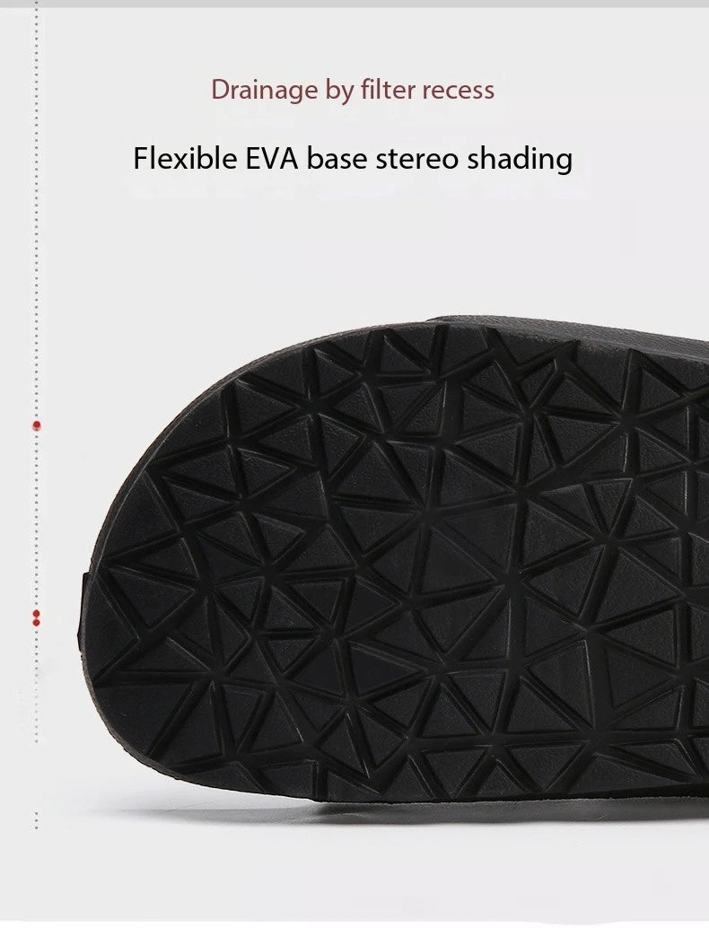 Lightweight adjustable EVA sandals with dual straps for couples. Ideal for outdoor & indoor use.