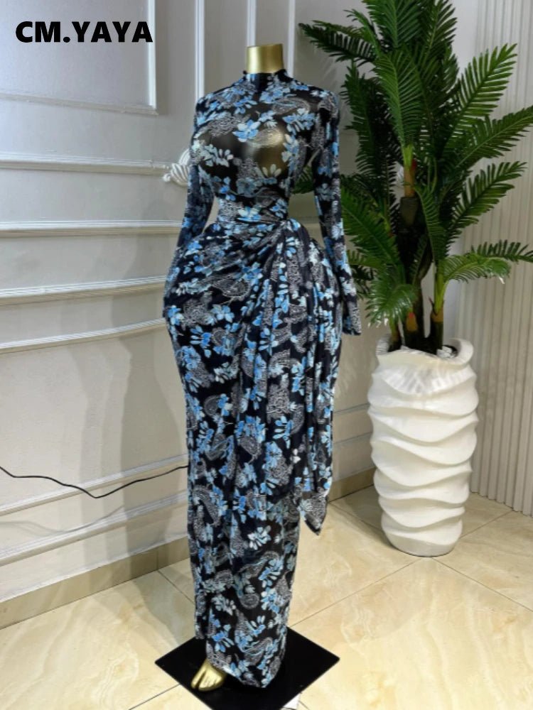 CM.YAYA Women Floral Print O-neck Ruched Bodycon Long Maxi Dress 2026 summer Evening Birthday Club Party Vestidos Sexy Dresses - SHEFYSTYLECM.YAYA Women Floral Print O-neck Ruched Bodycon Long Maxi Dress 2026 summer Evening Birthday Club Party Vestidos Sexy DressesSHEFYSTYLESHEFYSTYLE14:771blue;5:361386blueMCM.YAYA Women Floral Print O-neck Ruched Bodycon Long Maxi Dress 2026 summer Evening Birthday Club Party Vestidos Sexy Dresses