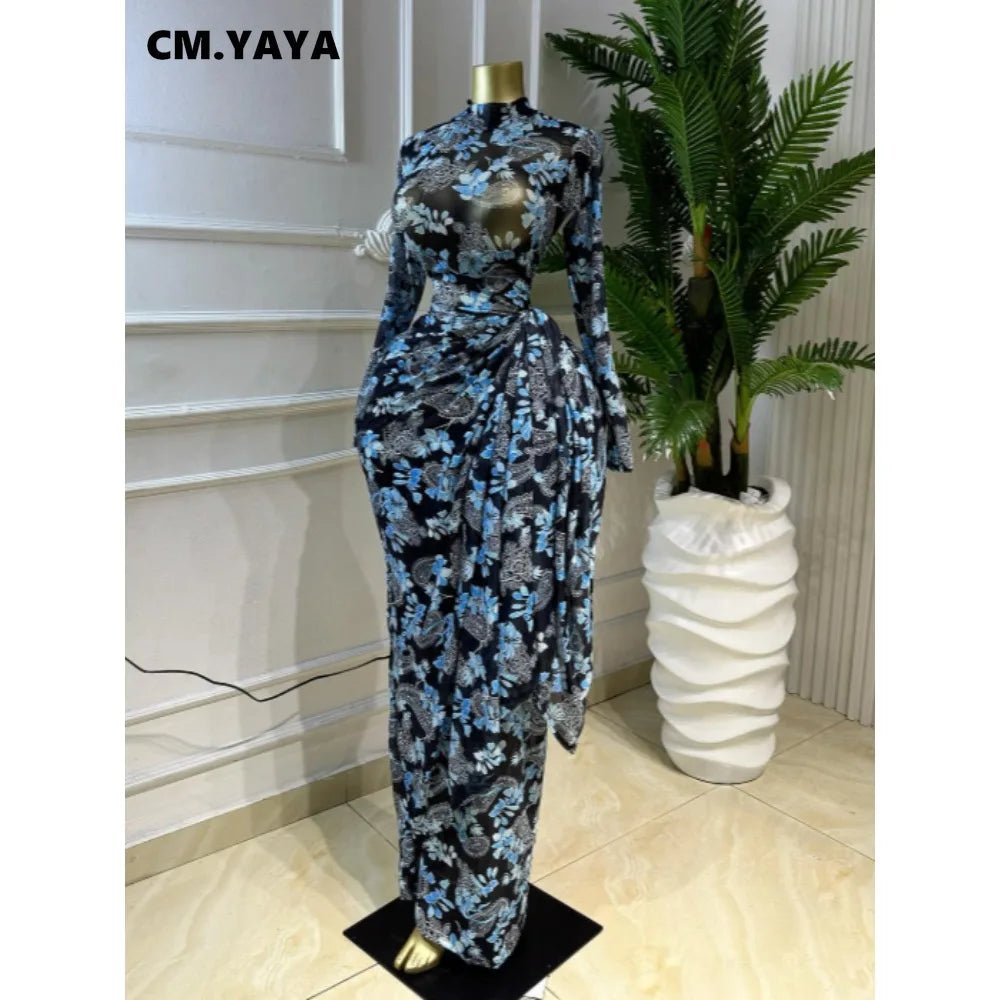CM.YAYA Women Floral Print O-neck Ruched Bodycon Long Maxi Dress 2026 summer Evening Birthday Club Party Vestidos Sexy Dresses - SHEFYSTYLECM.YAYA Women Floral Print O-neck Ruched Bodycon Long Maxi Dress 2026 summer Evening Birthday Club Party Vestidos Sexy DressesSHEFYSTYLESHEFYSTYLE14:771blue;5:361386blueMCM.YAYA Women Floral Print O-neck Ruched Bodycon Long Maxi Dress 2026 summer Evening Birthday Club Party Vestidos Sexy Dresses