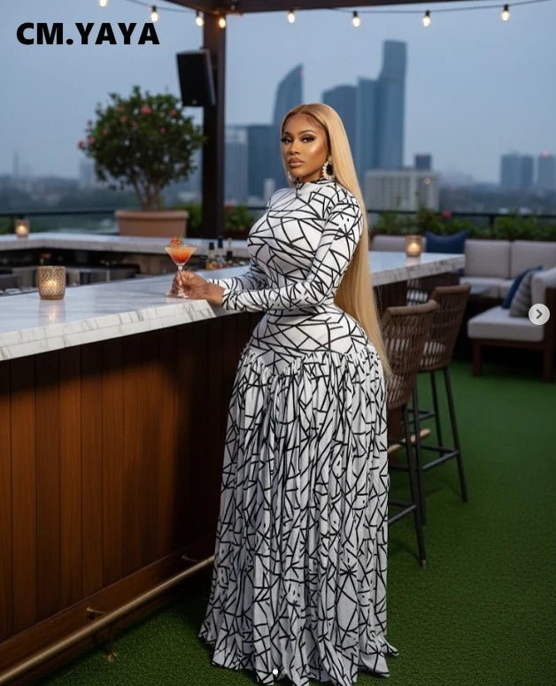 CM.YAYA Women Full Sleeve Printed O-neck Maxi Long Dress 2026 Evening Birthday Vacation Sexy Party Club Vestidos Dresses - SHEFYSTYLECM.YAYA Women Full Sleeve Printed O-neck Maxi Long Dress 2026 Evening Birthday Vacation Sexy Party Club Vestidos DressesSHEFYSTYLESHEFYSTYLE14:29;5:4182WHITEXXLCM.YAYA Women Full Sleeve Printed O-neck Maxi Long Dress 2026 Evening Birthday Vacation Sexy Party Club Vestidos Dresses