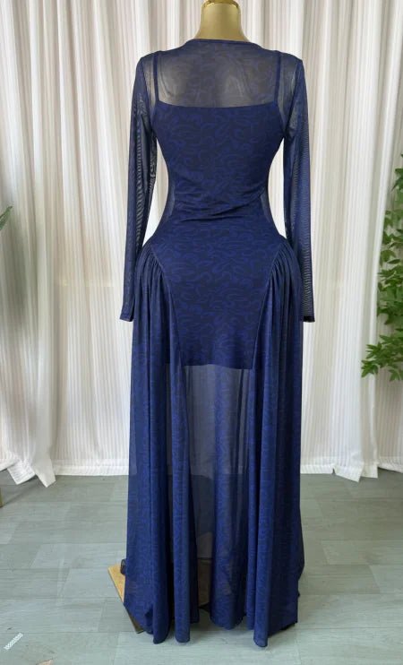 CM.YAYA Women Lace Up O-neck Long Sleeve Big Swing A-line Maxi Dress 2026 Sexy Parties Education Vacation Long Dresses Vestidos - SHEFYSTYLECM.YAYA Women Lace Up O-neck Long Sleeve Big Swing A-line Maxi Dress 2026 Sexy Parties Education Vacation Long Dresses VestidosSHEFYSTYLESHEFYSTYLE14:173;5:4182BlueXXLCM.YAYA Women Lace Up O-neck Long Sleeve Big Swing A-line Maxi Dress 2026 Sexy Parties Education Vacation Long Dresses Vestidos
