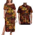 Couple Outfit 2Pcs Sets Ladies Evening Dresses Polynesian Pattern Design Classic Mens Hawaiian Shirts Match Women Plus Size Dres - SHEFYSTYLECouple Outfit 2Pcs Sets Ladies Evening Dresses Polynesian Pattern Design Classic Mens Hawaiian Shirts Match Women Plus Size DresSHEFYSTYLESHEFYSTYLE14:12540608DD;5:100014064Women-S0608DDWomen-SCouple Outfit 2Pcs Sets Ladies Evening Dresses Polynesian Pattern Design Classic Mens Hawaiian Shirts Match Women Plus Size Dres