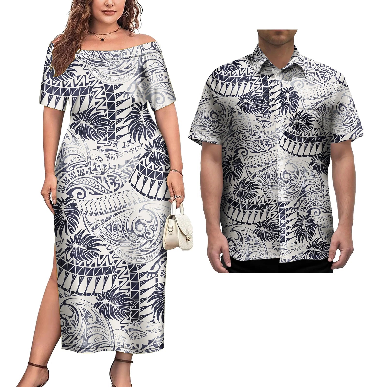 Couple Outfit 2Pcs Sets Ladies Evening Dresses Polynesian Pattern Design Classic Mens Hawaiian Shirts Match Women Plus Size Dres - SHEFYSTYLECouple Outfit 2Pcs Sets Ladies Evening Dresses Polynesian Pattern Design Classic Mens Hawaiian Shirts Match Women Plus Size DresSHEFYSTYLESHEFYSTYLE14:1730606DD;5:100013888Men-6XL0606DDMen-6XLCouple Outfit 2Pcs Sets Ladies Evening Dresses Polynesian Pattern Design Classic Mens Hawaiian Shirts Match Women Plus Size Dres