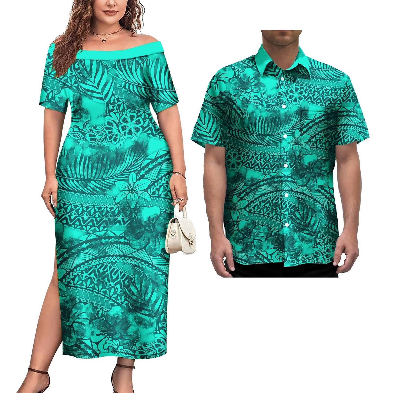 Couple Outfit 2Pcs Sets Ladies Evening Dresses Polynesian Pattern Design Classic Mens Hawaiian Shirts Match Women Plus Size Dres - SHEFYSTYLECouple Outfit 2Pcs Sets Ladies Evening Dresses Polynesian Pattern Design Classic Mens Hawaiian Shirts Match Women Plus Size DresSHEFYSTYLESHEFYSTYLE14:2000014380614DD;5:100013888Men-6XL0614DDMen-6XLCouple Outfit 2Pcs Sets Ladies Evening Dresses Polynesian Pattern Design Classic Mens Hawaiian Shirts Match Women Plus Size Dres
