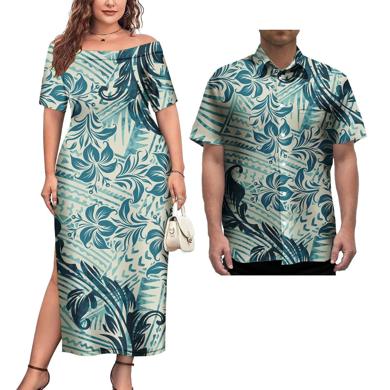 Couple Outfit 2Pcs Sets Ladies Evening Dresses Polynesian Pattern Design Classic Mens Hawaiian Shirts Match Women Plus Size Dres - SHEFYSTYLECouple Outfit 2Pcs Sets Ladies Evening Dresses Polynesian Pattern Design Classic Mens Hawaiian Shirts Match Women Plus Size DresSHEFYSTYLESHEFYSTYLE14:3508520615DD;5:100013888Men-6XL0615DDMen-6XLCouple Outfit 2Pcs Sets Ladies Evening Dresses Polynesian Pattern Design Classic Mens Hawaiian Shirts Match Women Plus Size Dres