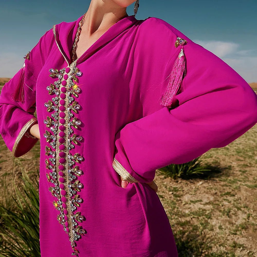 Eid Djellaba Luxury Dubai Abaya Diamond Kaftan Women Muslim Hooded Dress Ramadan Turkey Kaftan Kebaya Caftan Marocain Femme Robe - SHEFYSTYLEEid Djellaba Luxury Dubai Abaya Diamond Kaftan Women Muslim Hooded Dress Ramadan Turkey Kaftan Kebaya Caftan Marocain Femme RobeSHEFYSTYLESHEFYSTYLE14:19303;5:36138503LEid Djellaba Luxury Dubai Abaya Diamond Kaftan Women Muslim Hooded Dress Ramadan Turkey Kaftan Kebaya Caftan Marocain Femme Robe