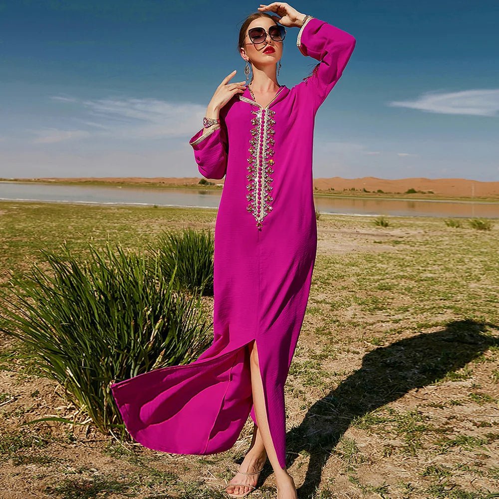 Eid Djellaba Luxury Dubai Abaya Diamond Kaftan Women Muslim Hooded Dress Ramadan Turkey Kaftan Kebaya Caftan Marocain Femme Robe - SHEFYSTYLEEid Djellaba Luxury Dubai Abaya Diamond Kaftan Women Muslim Hooded Dress Ramadan Turkey Kaftan Kebaya Caftan Marocain Femme RobeSHEFYSTYLESHEFYSTYLE14:19303;5:36138503LEid Djellaba Luxury Dubai Abaya Diamond Kaftan Women Muslim Hooded Dress Ramadan Turkey Kaftan Kebaya Caftan Marocain Femme Robe