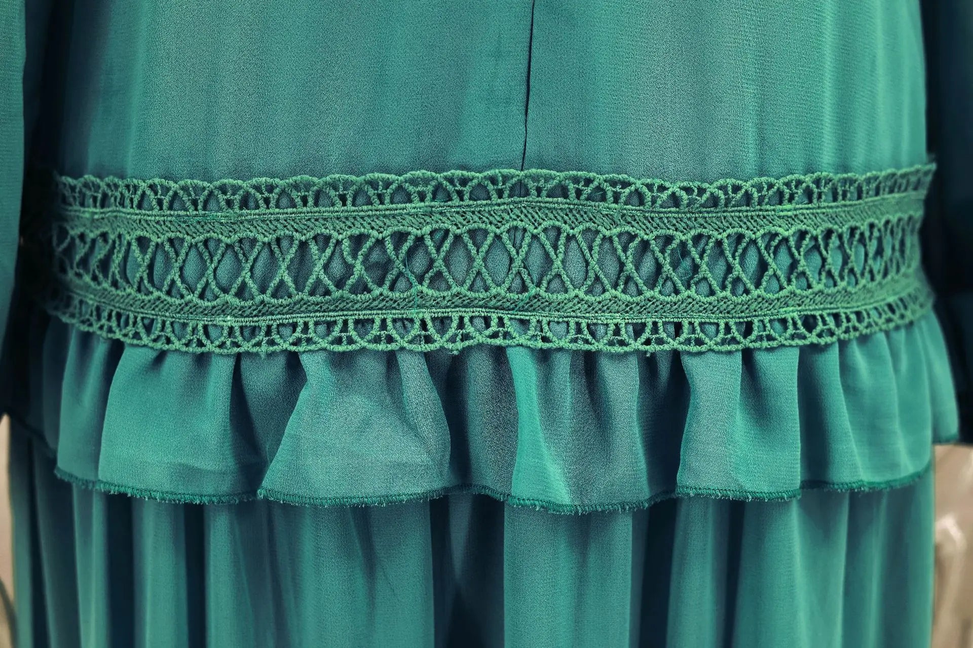 Elegant Womens Maxi Dress Ruffles Long Sleeve Hollow Out Evening Dresses Party Chic Robe Green Blue Purple New In Holiday Summer - SHEFYSTYLEElegant Womens Maxi Dress Ruffles Long Sleeve Hollow Out Evening Dresses Party Chic Robe Green Blue Purple New In Holiday SummerSHEFYSTYLESHEFYSTYLE14:1254Green;5:361385GreenLElegant Womens Maxi Dress Ruffles Long Sleeve Hollow Out Evening Dresses Party Chic Robe Green Blue Purple New In Holiday Summer