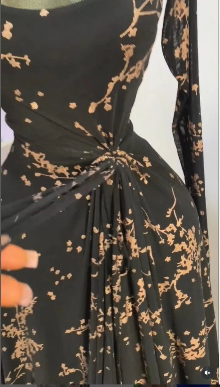 GLCMYAYA Women Long Sleeve Floral O-neck High Split Big Swing A-line Maxi Dress 2026 Birthday Vacation Trendy Dresses Vestidos - SHEFYSTYLEGLCMYAYA Women Long Sleeve Floral O-neck High Split Big Swing A-line Maxi Dress 2026 Birthday Vacation Trendy Dresses VestidosSHEFYSTYLESHEFYSTYLE14:771Color01;5:361386Color01MGLCMYAYA Women Long Sleeve Floral O-neck High Split Big Swing A-line Maxi Dress 2026 Birthday Vacation Trendy Dresses Vestidos