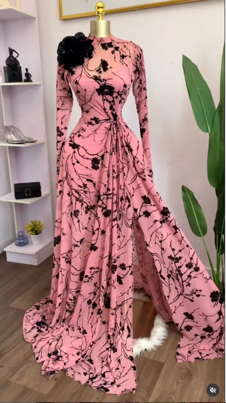 GLCMYAYA Women Long Sleeve Floral O-neck High Split Big Swing A-line Maxi Dress 2026 Birthday Vacation Trendy Dresses Vestidos - SHEFYSTYLEGLCMYAYA Women Long Sleeve Floral O-neck High Split Big Swing A-line Maxi Dress 2026 Birthday Vacation Trendy Dresses VestidosSHEFYSTYLESHEFYSTYLE14:771Color01;5:361386Color01MGLCMYAYA Women Long Sleeve Floral O-neck High Split Big Swing A-line Maxi Dress 2026 Birthday Vacation Trendy Dresses Vestidos