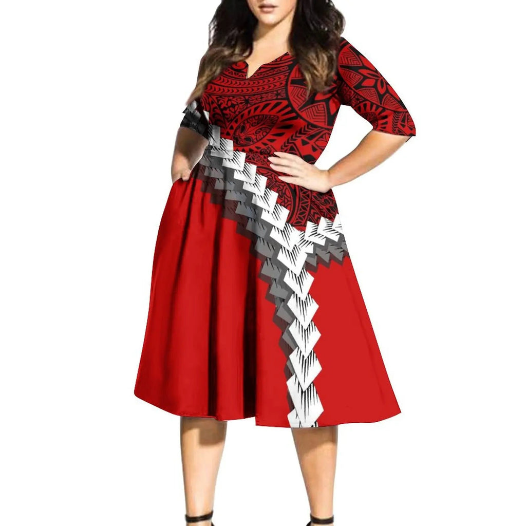 High Quality Custom Logo Hawaii Island Style Dress Polynesian Tribal Samoan Dress High Waist Dress V Neck Half Sleeve Long Casua - SHEFYSTYLEHigh Quality Custom Logo Hawaii Island Style Dress Polynesian Tribal Samoan Dress High Waist Dress V Neck Half Sleeve Long CasuaSHEFYSTYLESHEFYSTYLE14:173zo7q6dslxovp;5:100014065Men 2XLzo7q6dslxovpMen 2XLHigh Quality Custom Logo Hawaii Island Style Dress Polynesian Tribal Samoan Dress High Waist Dress V Neck Half Sleeve Long Casua
