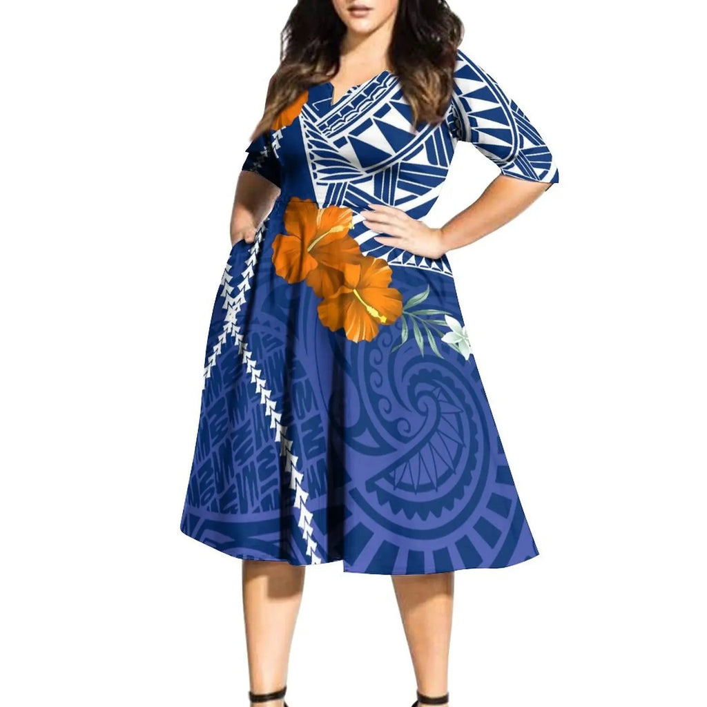 High Quality Custom Logo Hawaii Island Style Dress Polynesian Tribal Samoan Dress High Waist Dress V Neck Half Sleeve Long Casua - SHEFYSTYLEHigh Quality Custom Logo Hawaii Island Style Dress Polynesian Tribal Samoan Dress High Waist Dress V Neck Half Sleeve Long CasuaSHEFYSTYLESHEFYSTYLE14:173zo7q6dslxovp;5:100014065Men 2XLzo7q6dslxovpMen 2XLHigh Quality Custom Logo Hawaii Island Style Dress Polynesian Tribal Samoan Dress High Waist Dress V Neck Half Sleeve Long Casua