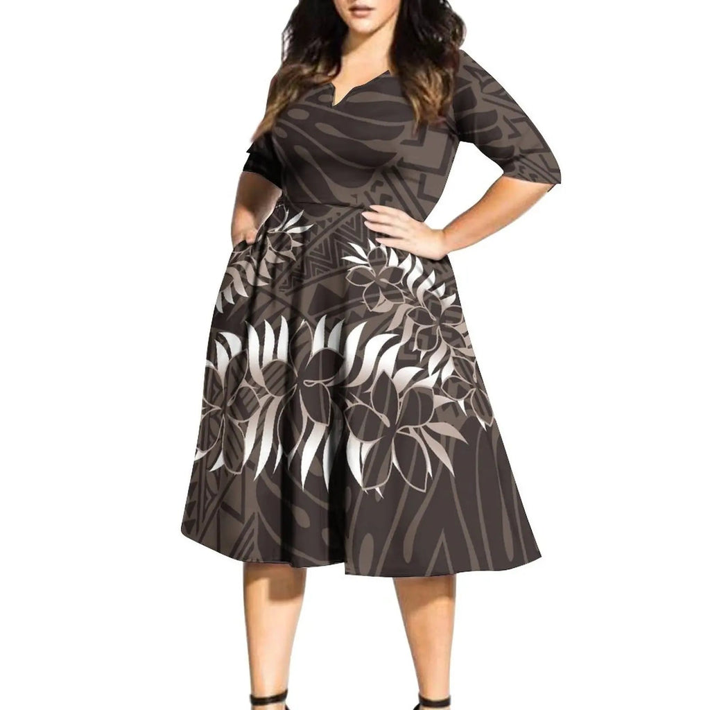 High Quality Custom Logo Hawaii Island Style Dress Polynesian Tribal Samoan Dress High Waist Dress V Neck Half Sleeve Long Casua - SHEFYSTYLEHigh Quality Custom Logo Hawaii Island Style Dress Polynesian Tribal Samoan Dress High Waist Dress V Neck Half Sleeve Long CasuaSHEFYSTYLESHEFYSTYLE14:173zo7q6dslxovp;5:100014065Men 2XLzo7q6dslxovpMen 2XLHigh Quality Custom Logo Hawaii Island Style Dress Polynesian Tribal Samoan Dress High Waist Dress V Neck Half Sleeve Long Casua