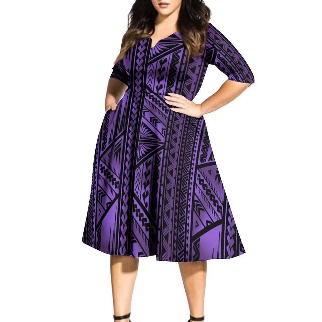 High Quality Custom Logo Hawaii Island Style Dress Polynesian Tribal Samoan Dress High Waist Dress V Neck Half Sleeve Long Casua - SHEFYSTYLEHigh Quality Custom Logo Hawaii Island Style Dress Polynesian Tribal Samoan Dress High Waist Dress V Neck Half Sleeve Long CasuaSHEFYSTYLESHEFYSTYLE14:173zo7q6dslxovp;5:100014065Men 2XLzo7q6dslxovpMen 2XLHigh Quality Custom Logo Hawaii Island Style Dress Polynesian Tribal Samoan Dress High Waist Dress V Neck Half Sleeve Long Casua