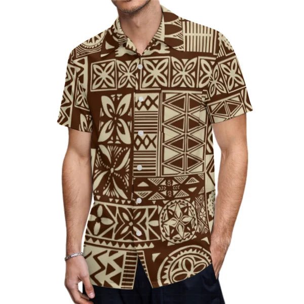 Ladies' Sleeveless Form-Fitting Dress Polynesian Floor-Length Dress Fashionable Couple Set And Men'S Beach Pocket Shirt - SHEFYSTYLELadies' Sleeveless Form-Fitting Dress Polynesian Floor-Length Dress Fashionable Couple Set And Men'S Beach Pocket ShirtSHEFYSTYLESHEFYSTYLE14:10LML217382A3;5:4182LML217382A3XXLLadies' Sleeveless Form-Fitting Dress Polynesian Floor-Length Dress Fashionable Couple Set And Men'S Beach Pocket Shirt