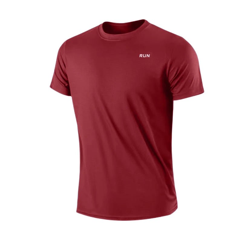 Men's Quick Dry Short Sleeve Gym Running Moisture Wicking Round Neck T-Shirt Training Exercise Gym Sport Shirt Tops Lightweight - SHEFYSTYLEMen's Quick Dry Short Sleeve Gym Running Moisture Wicking Round Neck T-Shirt Training Exercise Gym Sport Shirt Tops LightweightSHEFYSTYLESHEFYSTYLE14:10;5:4183RedXXXLMen's Quick Dry Short Sleeve Gym Running Moisture Wicking Round Neck T-Shirt Training Exercise Gym Sport Shirt Tops Lightweight