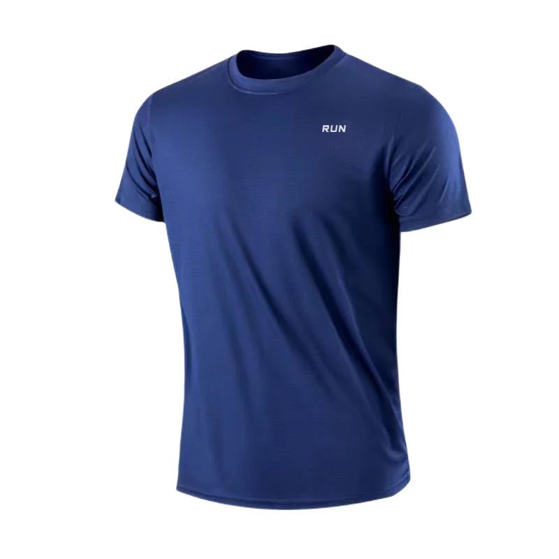 Men's Quick Dry Short Sleeve Gym Running Moisture Wicking Round Neck T-Shirt Training Exercise Gym Sport Shirt Tops Lightweight - SHEFYSTYLEMen's Quick Dry Short Sleeve Gym Running Moisture Wicking Round Neck T-Shirt Training Exercise Gym Sport Shirt Tops LightweightSHEFYSTYLESHEFYSTYLE14:173;5:4182BlueXXLMen's Quick Dry Short Sleeve Gym Running Moisture Wicking Round Neck T-Shirt Training Exercise Gym Sport Shirt Tops Lightweight