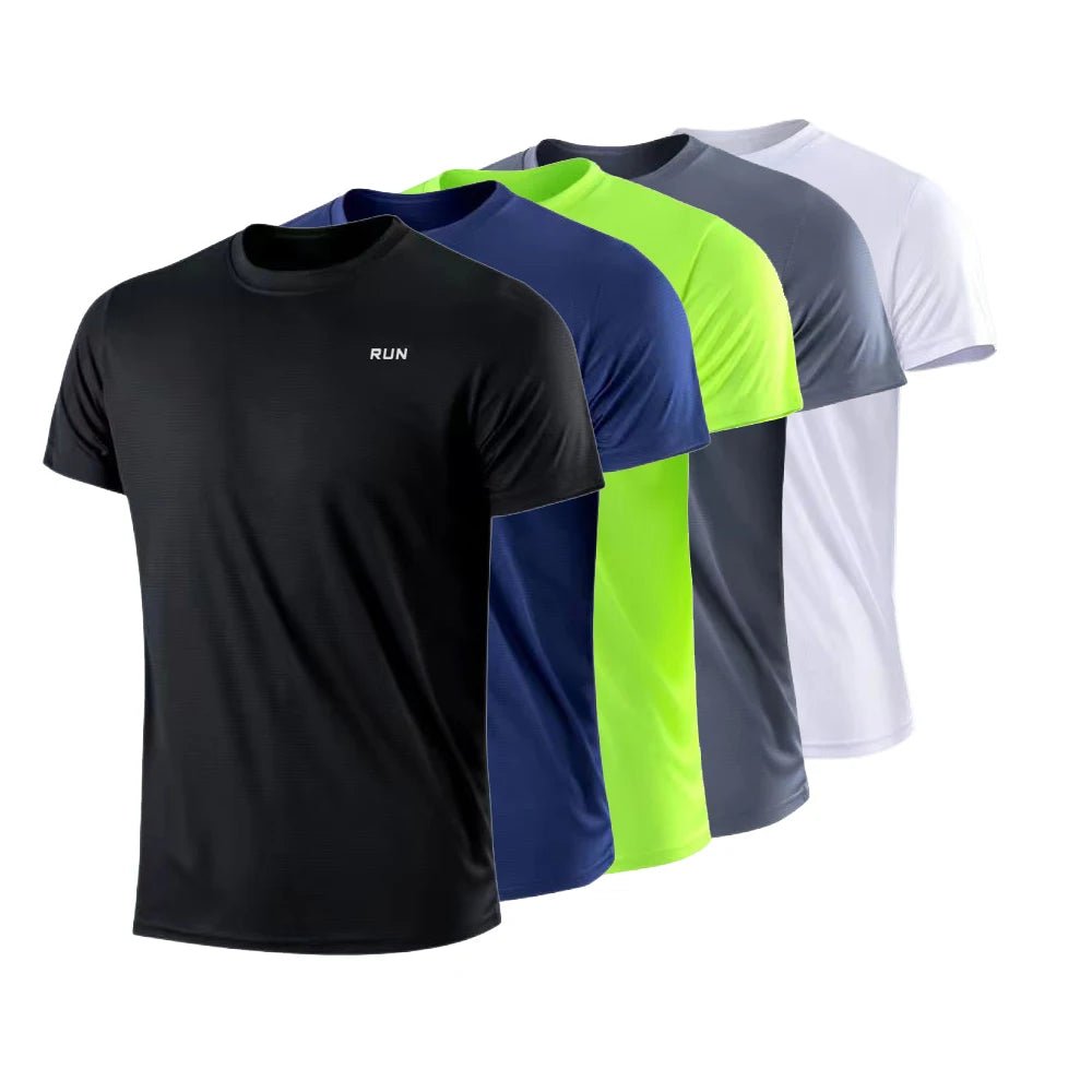 Men's Quick Dry Short Sleeve Gym Running Moisture Wicking Round Neck T-Shirt Training Exercise Gym Sport Shirt Tops Lightweight - SHEFYSTYLEMen's Quick Dry Short Sleeve Gym Running Moisture Wicking Round Neck T-Shirt Training Exercise Gym Sport Shirt Tops LightweightSHEFYSTYLESHEFYSTYLE14:691;5:361385GRAYLMen's Quick Dry Short Sleeve Gym Running Moisture Wicking Round Neck T-Shirt Training Exercise Gym Sport Shirt Tops Lightweight