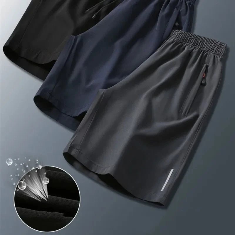 Summer Men Shorts Ice Silk Running Gym Sport Shorts Quick Dry Breathable Beach Short Pant Fitness Jogging Cool Casual Sportswear - SHEFYSTYLESummer Men Shorts Ice Silk Running Gym Sport Shorts Quick Dry Breathable Beach Short Pant Fitness Jogging Cool Casual SportswearSHEFYSTYLESHEFYSTYLE14:193Army Green;5:361385Army GreenLSummer Men Shorts Ice Silk Running Gym Sport Shorts Quick Dry Breathable Beach Short Pant Fitness Jogging Cool Casual Sportswear