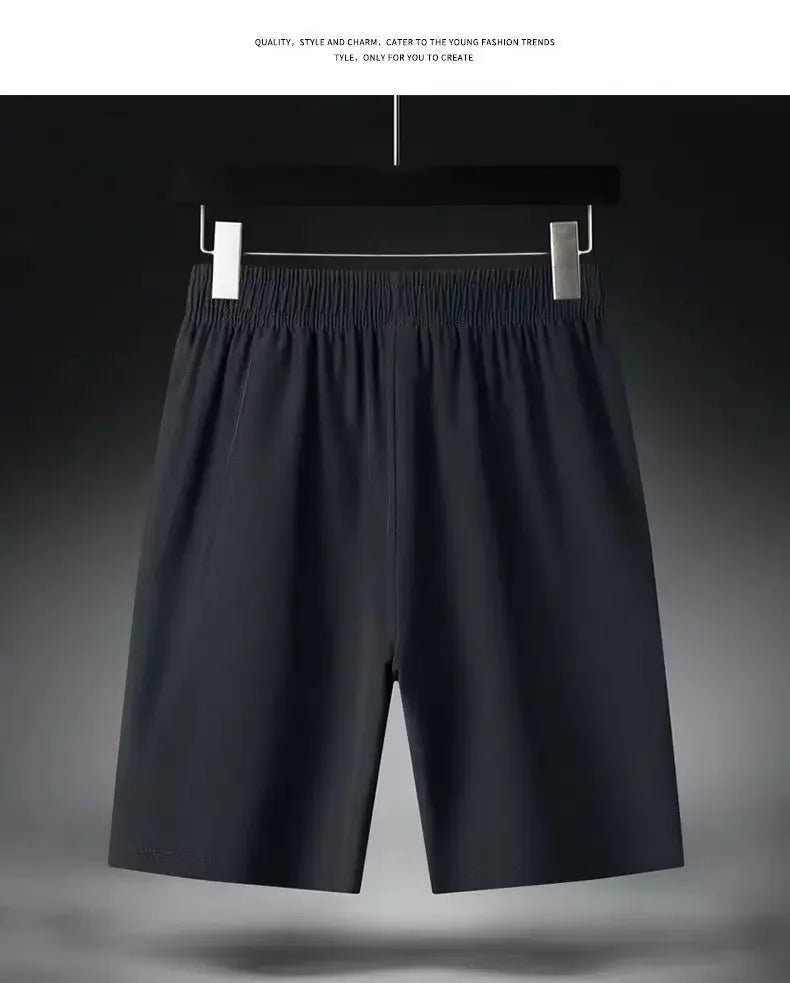 Summer Men Shorts Ice Silk Running Gym Sport Shorts Quick Dry Breathable Beach Short Pant Fitness Jogging Cool Casual Sportswear - SHEFYSTYLESummer Men Shorts Ice Silk Running Gym Sport Shorts Quick Dry Breathable Beach Short Pant Fitness Jogging Cool Casual SportswearSHEFYSTYLESHEFYSTYLE14:193Army Green;5:361385Army GreenLSummer Men Shorts Ice Silk Running Gym Sport Shorts Quick Dry Breathable Beach Short Pant Fitness Jogging Cool Casual Sportswear