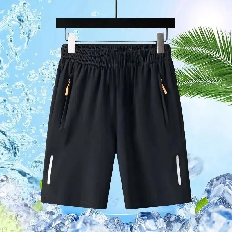 Summer Men Shorts Ice Silk Running Gym Sport Shorts Quick Dry Breathable Beach Short Pant Fitness Jogging Cool Casual Sportswear - SHEFYSTYLESummer Men Shorts Ice Silk Running Gym Sport Shorts Quick Dry Breathable Beach Short Pant Fitness Jogging Cool Casual SportswearSHEFYSTYLESHEFYSTYLE14:193Army Green;5:361385Army GreenLSummer Men Shorts Ice Silk Running Gym Sport Shorts Quick Dry Breathable Beach Short Pant Fitness Jogging Cool Casual Sportswear