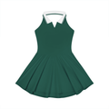 Women's Collared Halter A - Line Tennis Dress - SHEFYSTYLEWomen's Collared Halter A - Line Tennis DressODMPODSHEFYSTYLE260606PODBP3335006Blackish GreenSSHEFYSTYLE