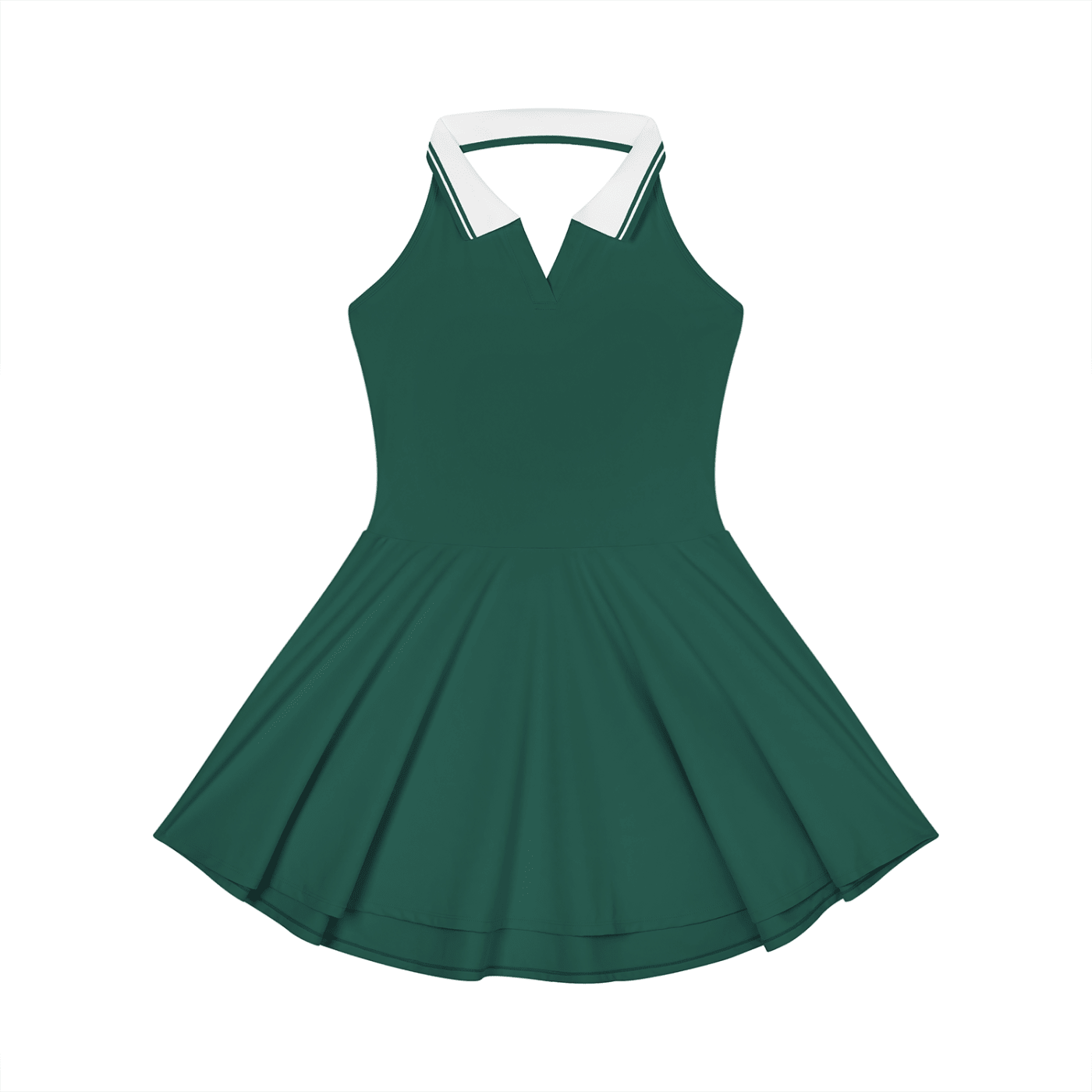 Women's Collared Halter A - Line Tennis Dress - SHEFYSTYLEWomen's Collared Halter A - Line Tennis DressODMPODSHEFYSTYLE260606PODBP3335006Blackish GreenSSHEFYSTYLE