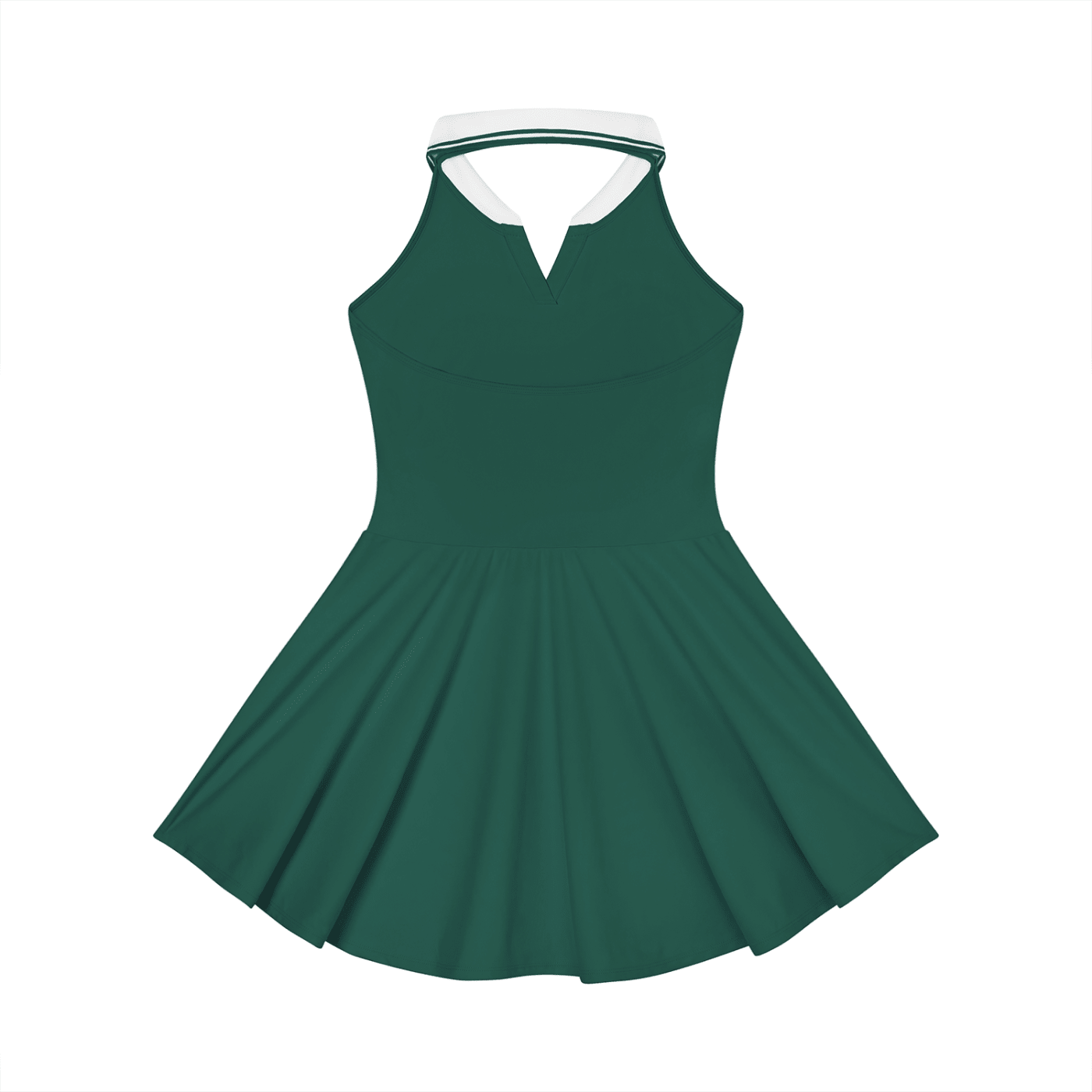 Women's Collared Halter A - Line Tennis Dress - SHEFYSTYLEWomen's Collared Halter A - Line Tennis DressODMPODSHEFYSTYLE260606PODBP3335006Blackish GreenSSHEFYSTYLE