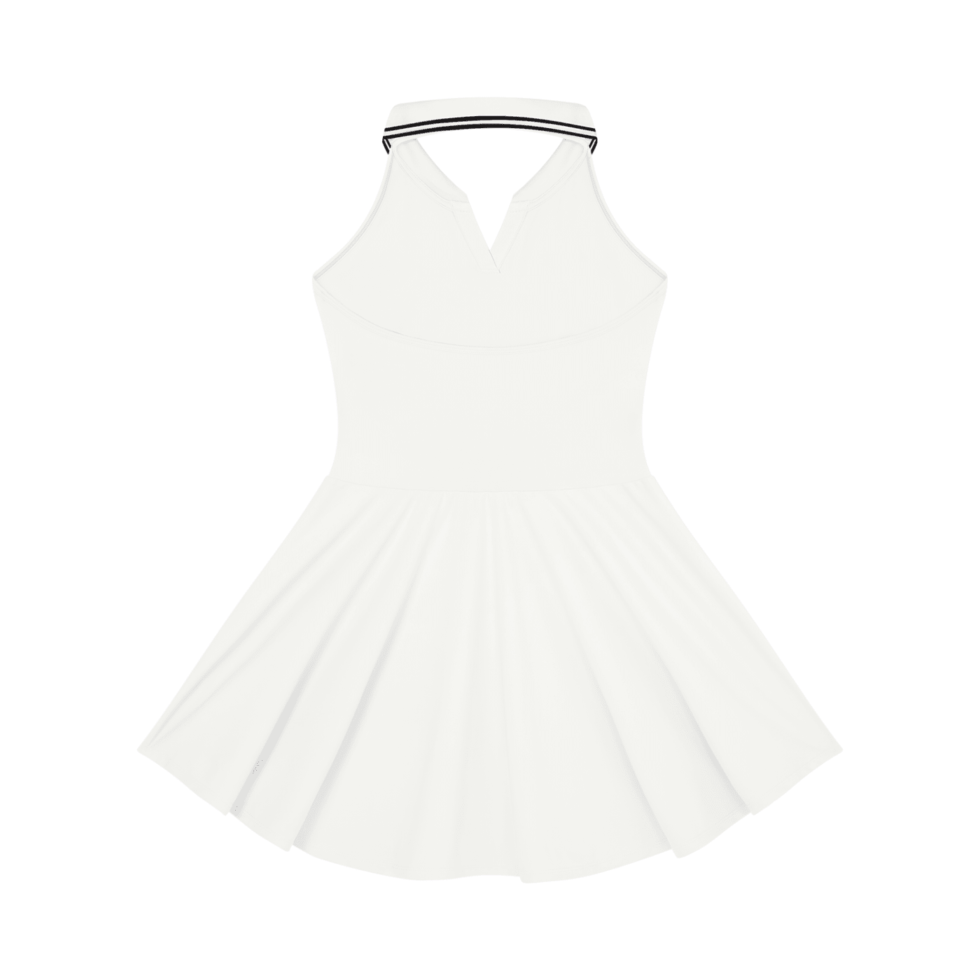 Women's Collared Halter A - Line Tennis Dress - SHEFYSTYLEWomen's Collared Halter A - Line Tennis DressODMPODSHEFYSTYLE260606PODBP3335021WhiteSSHEFYSTYLE