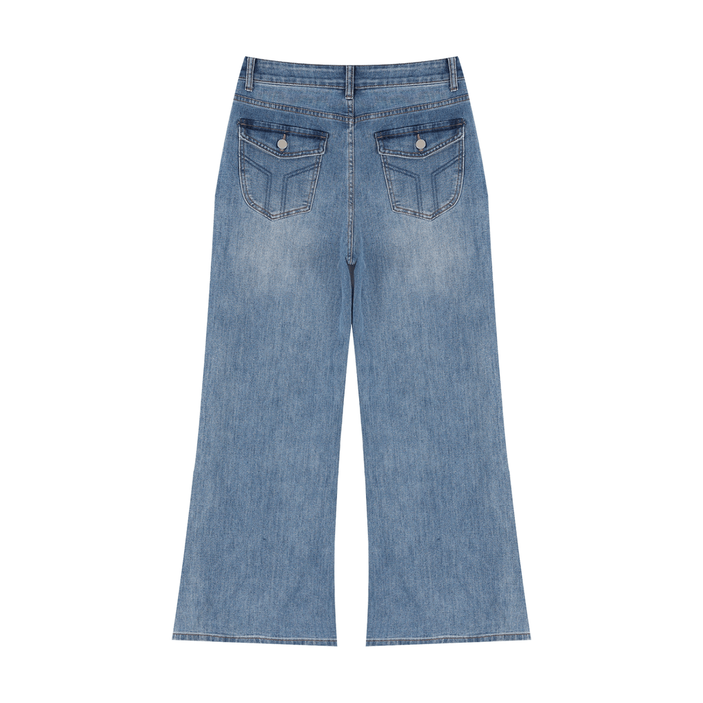 Women’s Vintage Wash Wide Leg Jeans - SHEFYSTYLEWomen’s Vintage Wash Wide Leg JeansWide leg jean trousersODMPODSHEFYSTYLE260603PODCP2145001Jeans BlueWomen’s Vintage Wash Wide Leg Jeans